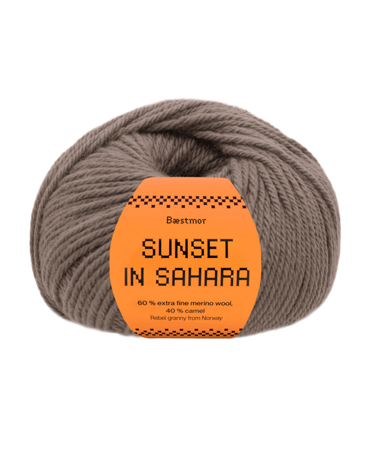 Sunset in Sahara