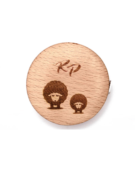 Uttrekkbart målebånd i tre