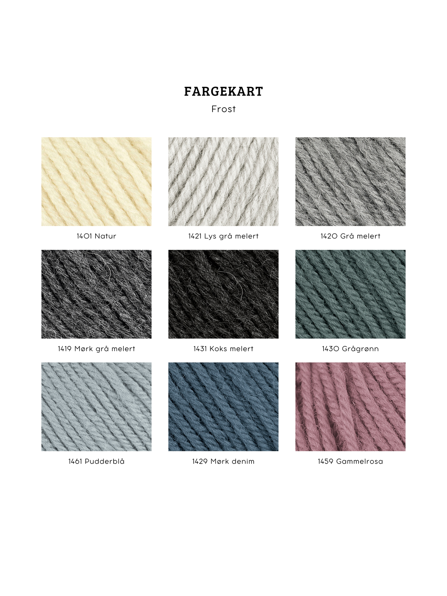Frost | garnpakke