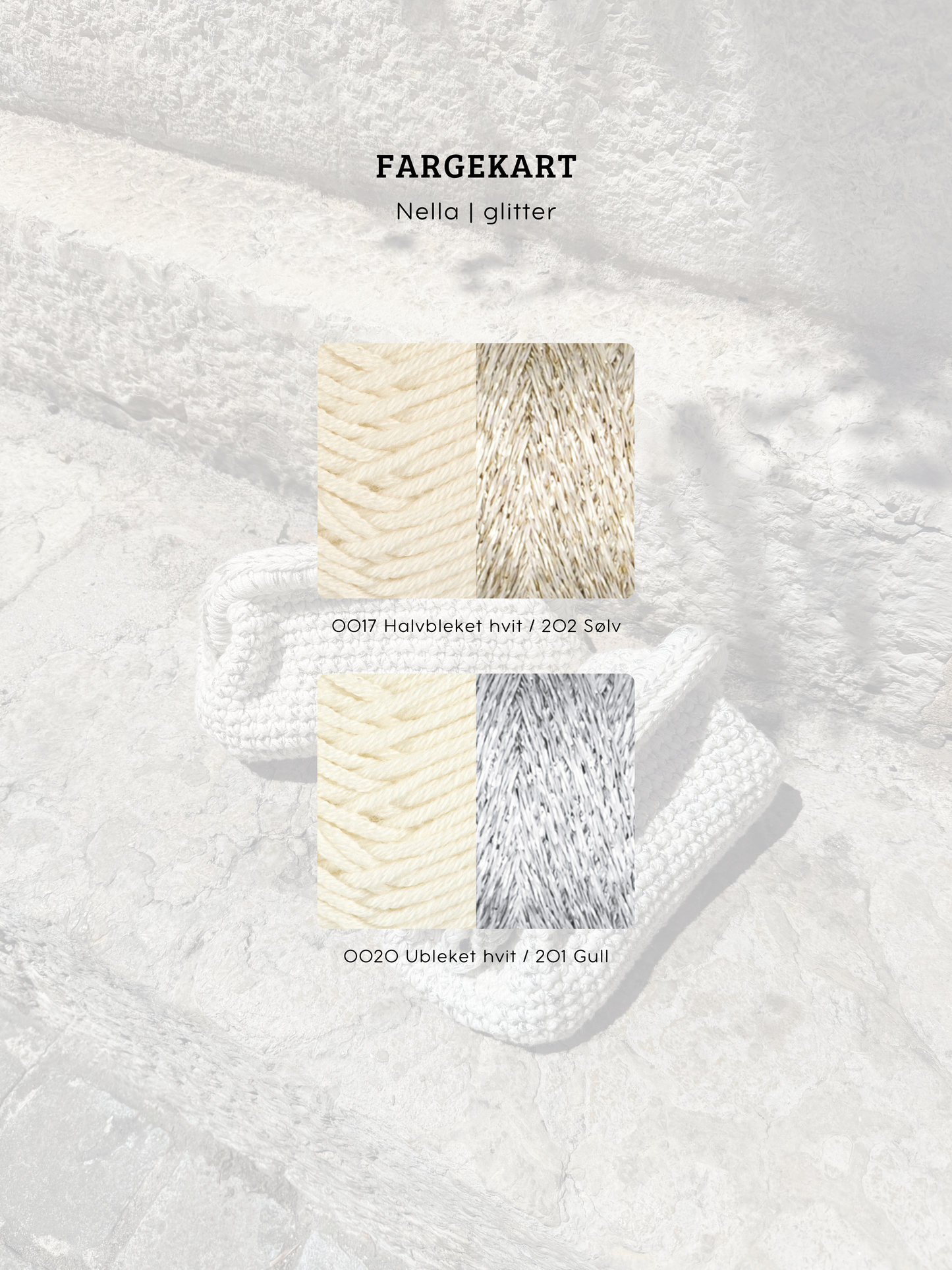 Nella glitter | garnpakke