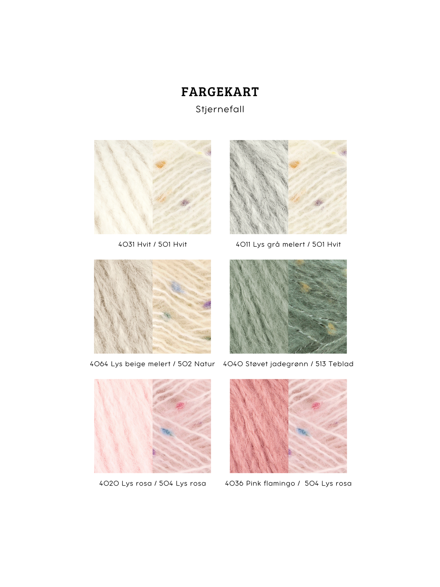 Stjernefall | garnpakke