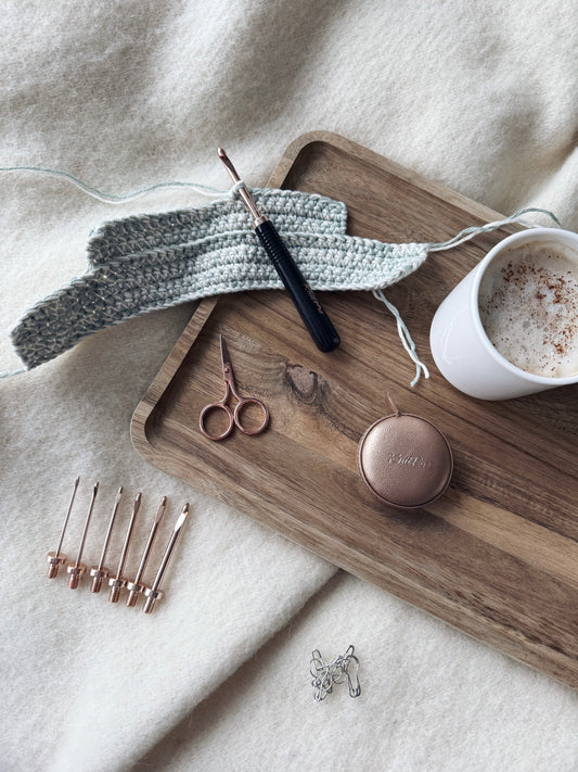 Oasis Coal heklenålsett, 2 - 5 mm