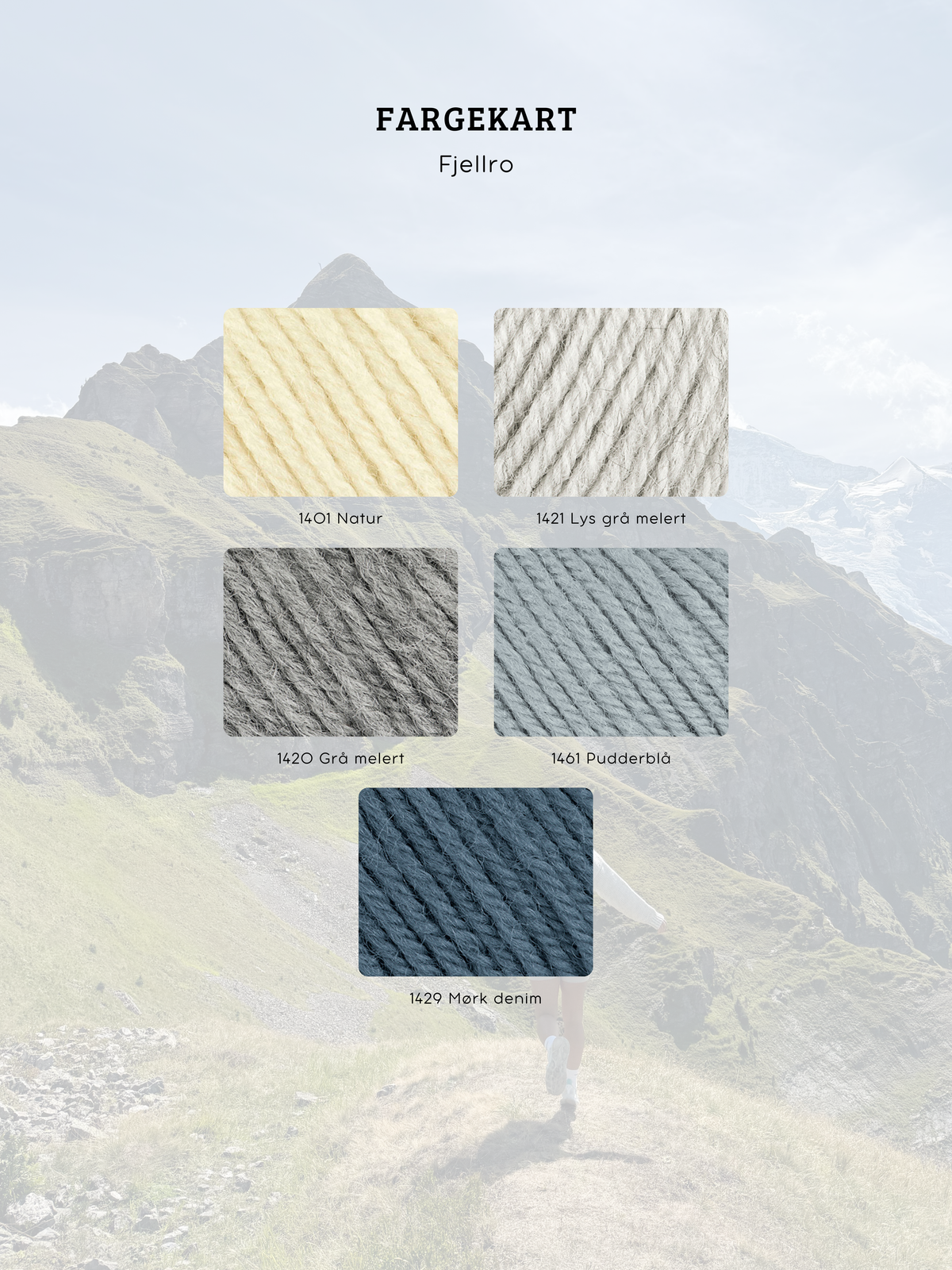Fjellro | garnpakke