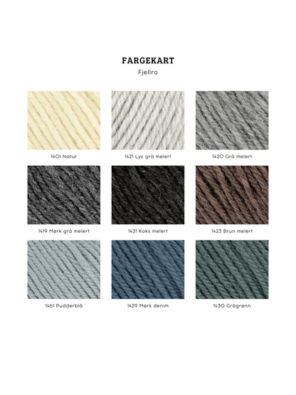 Fjellro | garnpakke