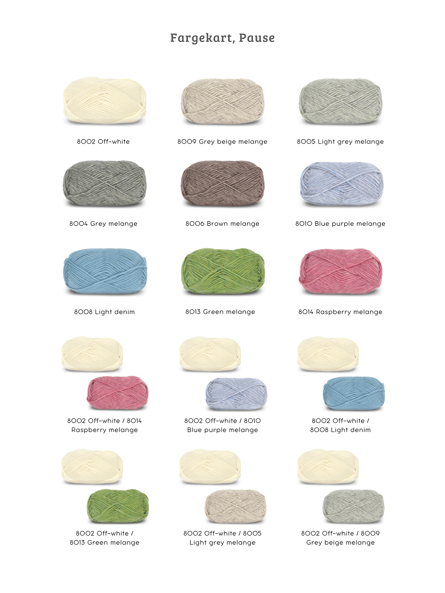 Pause | garnpakke