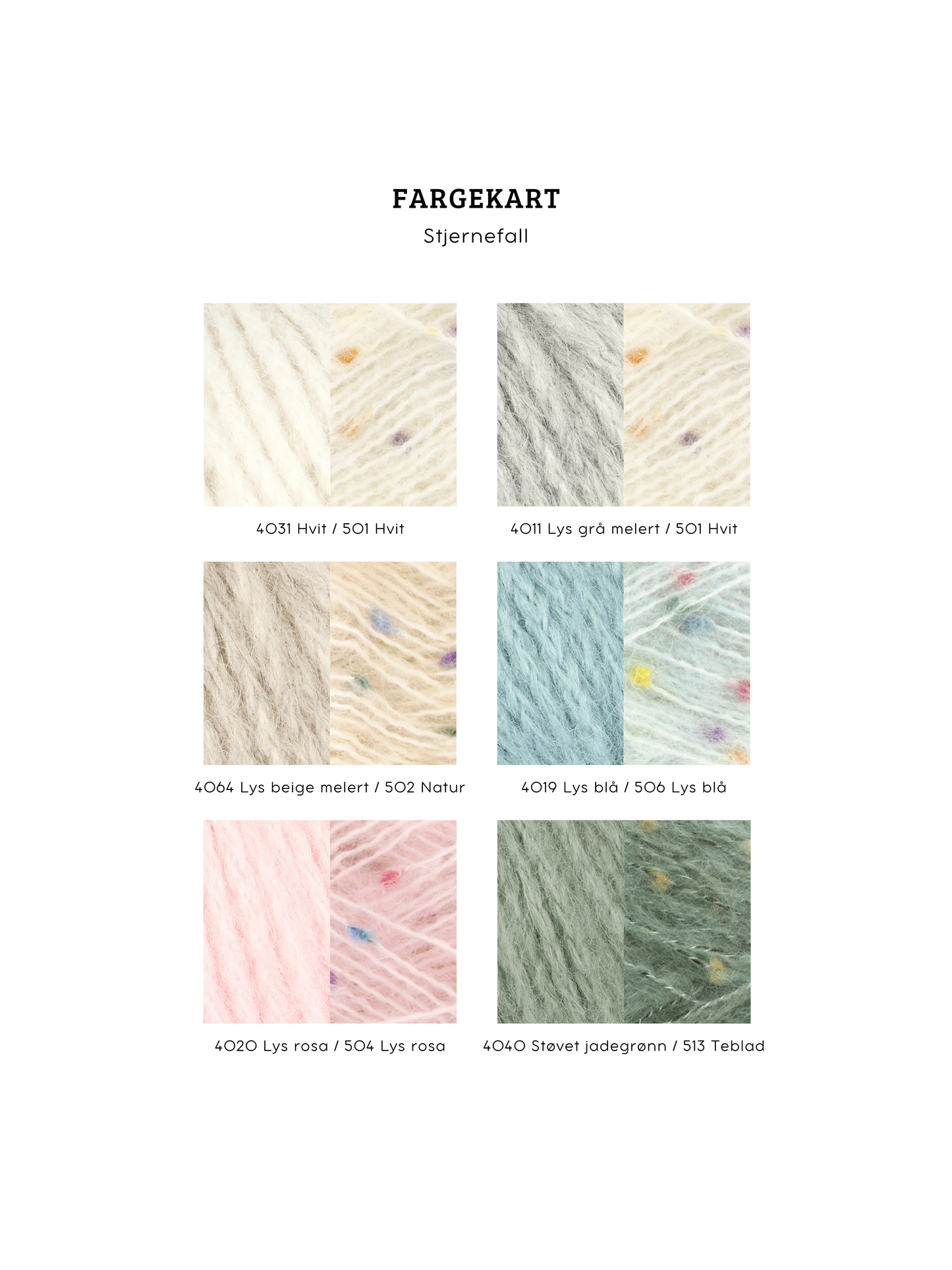 Stjernefall | garnpakke