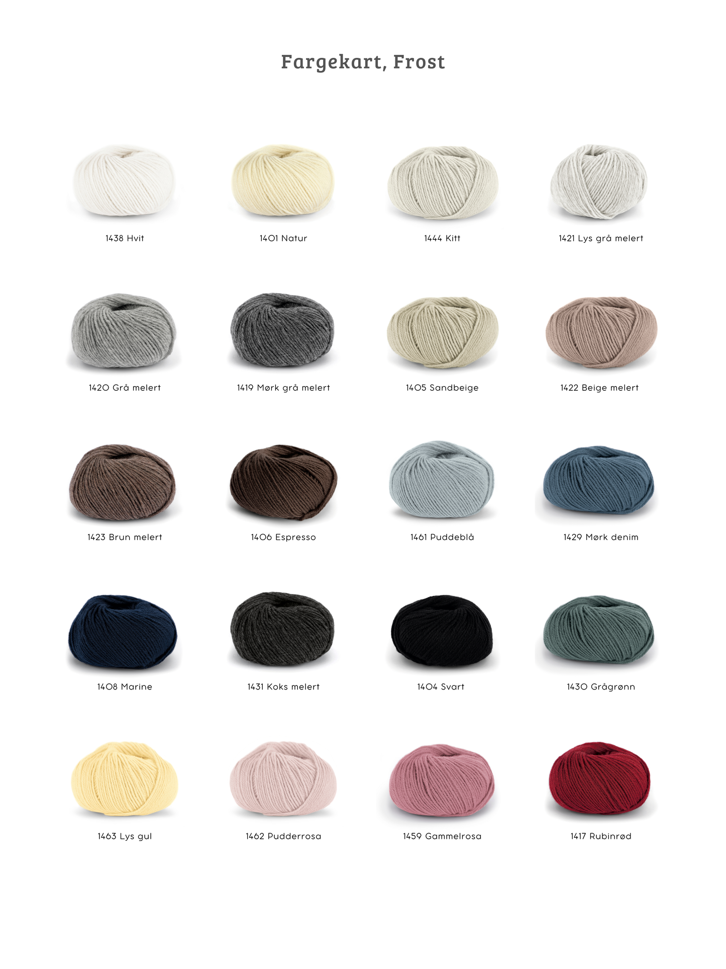 Frost | garnpakke