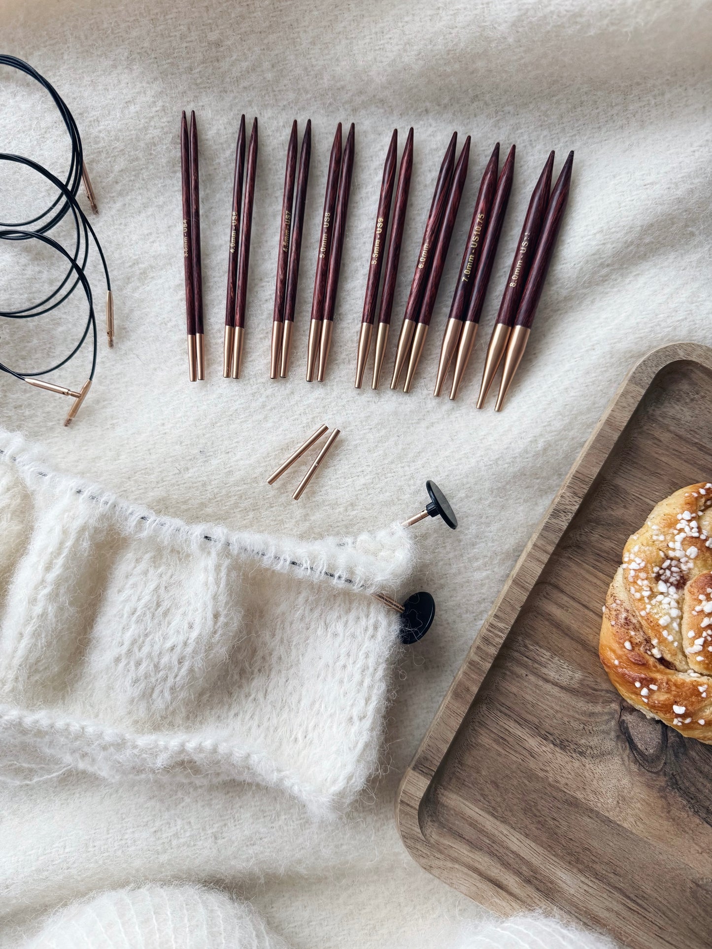 Symfonie Rose luksussett, 3.5 - 8.0 mm