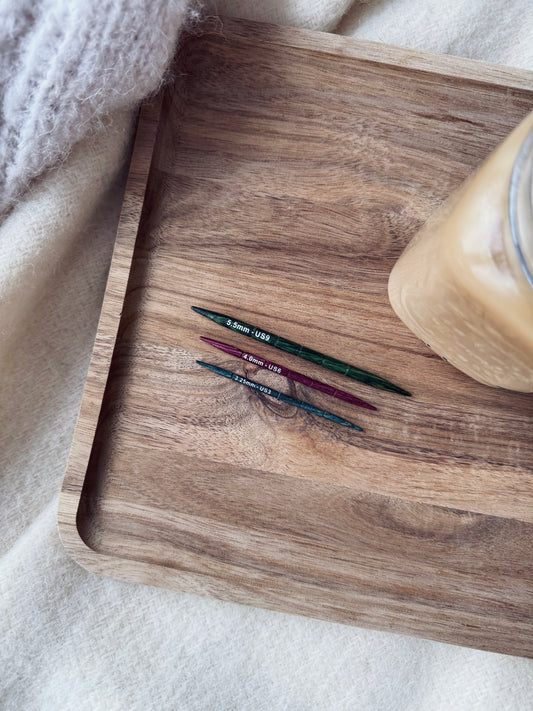 Dreamz flettepinner i bjørk, 3 stk