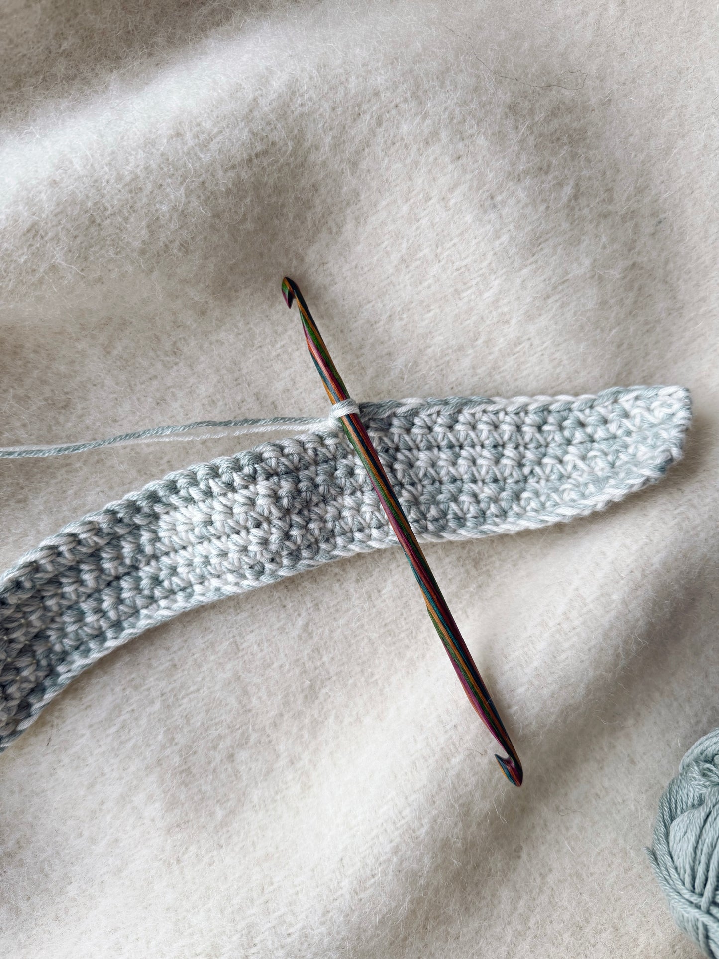 Symfonie heklenåler - dobbeltsidige