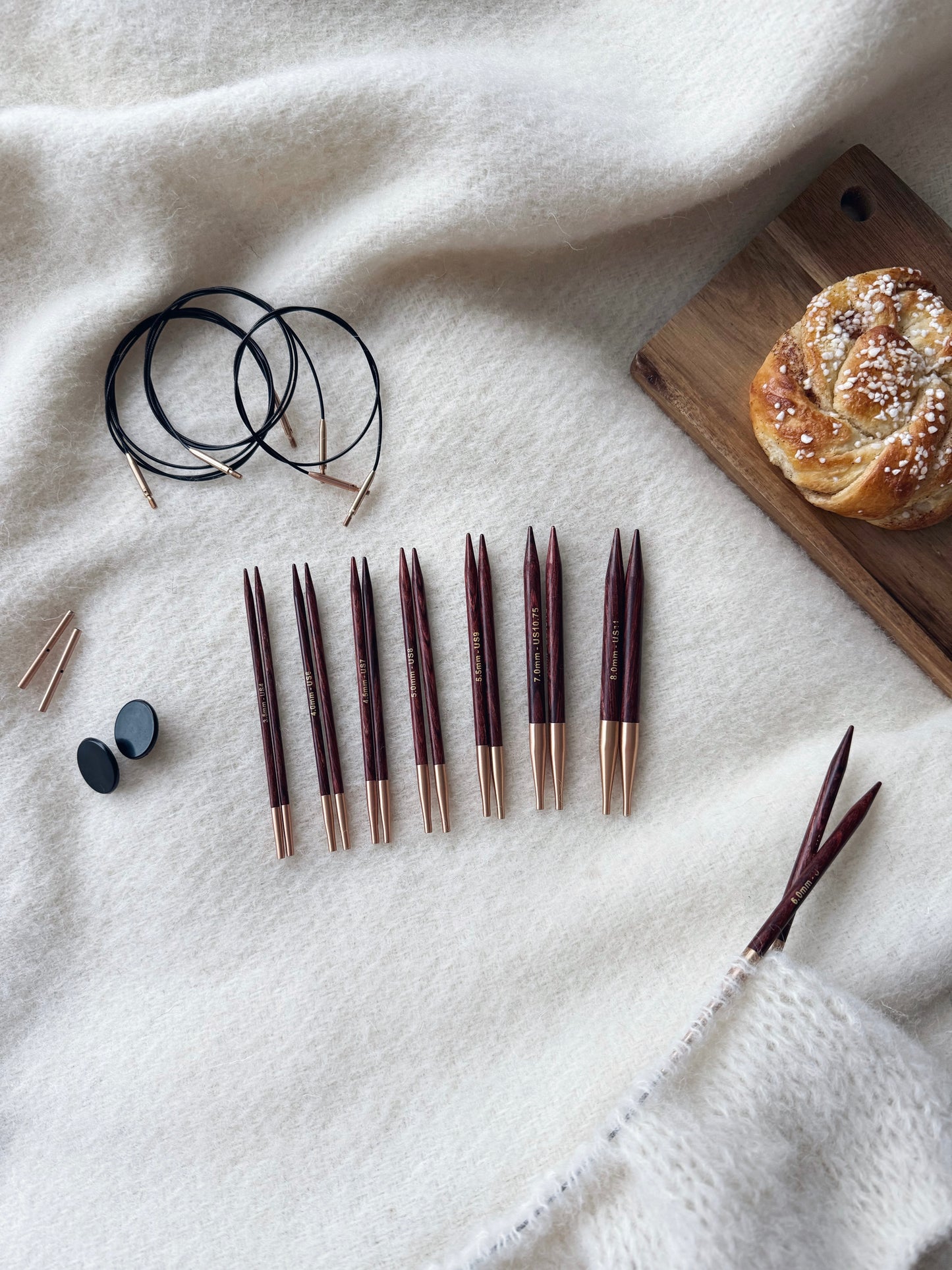 Symfonie Rose luksussett, 3.5 - 8.0 mm