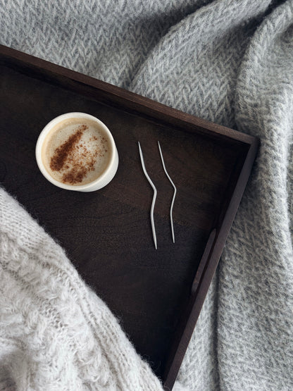 Flettepinner i aluminium, 2 stk